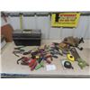 Image 1 : Tool Box, Carpenter Belt, New Tape Measure, Screwdrivers plus more