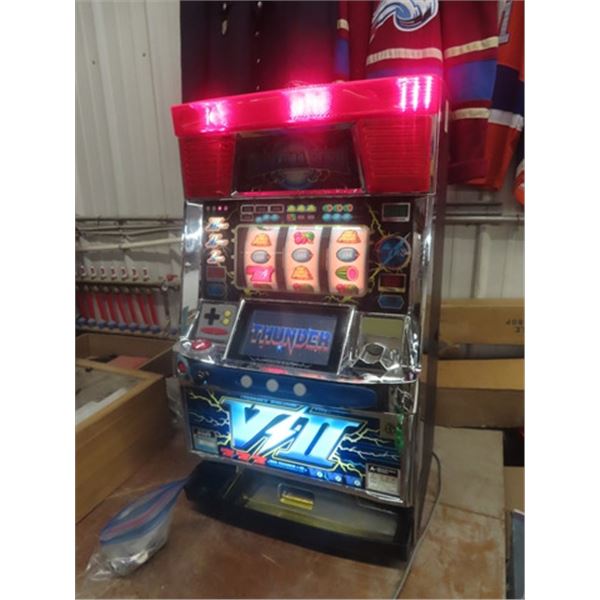 Inazuma Rush Slot Machine with Tokens- Working with Cover + Keys 14" x 19" x 32"