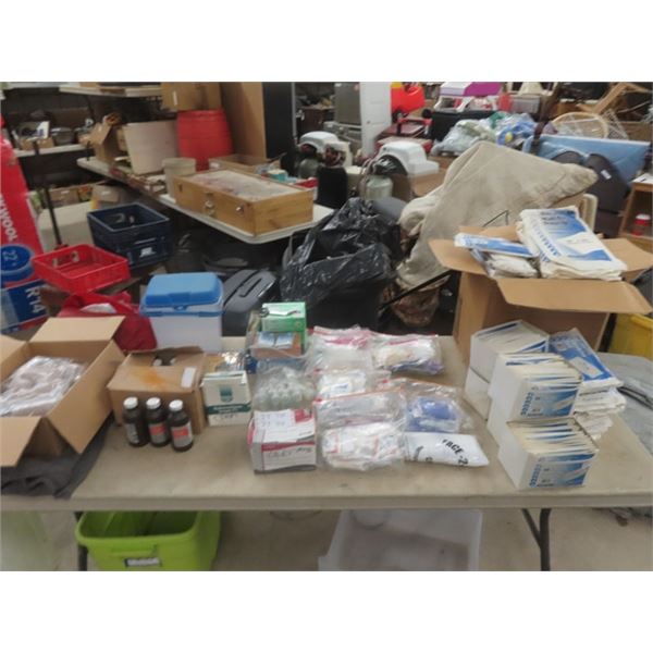 Medical Items; Tensor Bandage, Surgical Tape, Sterile Dressing plus more