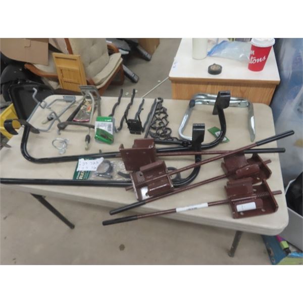 Gate Latches, Hanger, Shelf Brackets