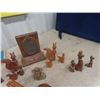 Image 2 : Wood Carved Ornaments, Picture Frame, Barometer