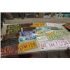 Image 1 : 24 License Plates + Tags ; Auto + Snowmobile 1940's + Up