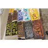 Image 2 : 24 License Plates + Tags ; Auto + Snowmobile 1940's + Up