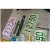 Image 5 : 24 License Plates + Tags ; Auto + Snowmobile 1940's + Up