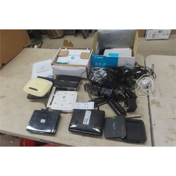 Electronics ; Xplornet Hub, Cyber Shot, Receiver Power Cords