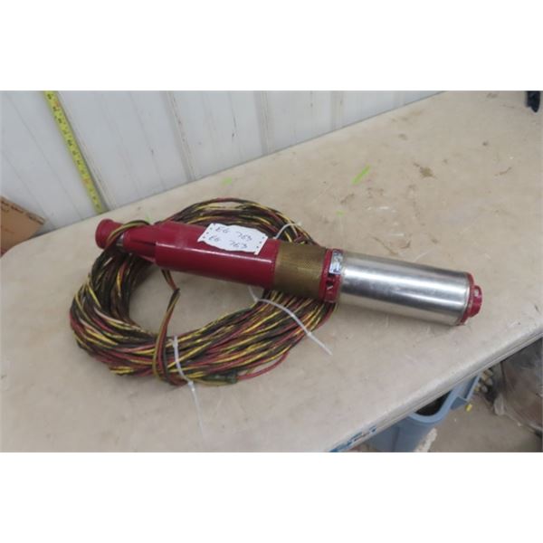 Submersible Water Pump with Wiring 1/3 HP