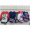Image 4 : 5 Hockey Jerseys All Sz Med ; Flyers, Kings, Capitols, Rangers + 1 Other