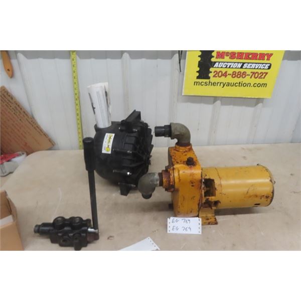 Banjo Water Pump Part, Monarch Sewer Pump, Hydraulic Control