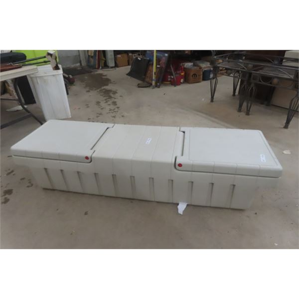 Truck Poly Tool Box with Key