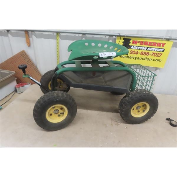 Garden Cart Seat