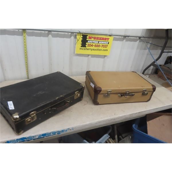 2 Vintage Suitcases