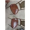 Image 3 : 4 Matching Retro Kitchen Chairs