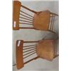 Image 3 : 2 Matching Wooden Kitchen Chairs