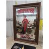 Image 2 : 5 Booze Signs; Large Beefeater Gin Mirrored Sign 22" x 32" , Small Beefeater Mirror 10" x 13" , Ligh