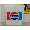 Image 2 : 2 Acrylic Soft Drink Advertising Signs ; Pepsi 10.5" x 23"  , 7 Up 16" x 18.25"