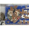 Image 2 : Vintage Old Chum Porcelain Sign - Good Sign in Rough Condition 24" x 60"