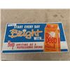 Image 1 : Bright Beep Fruit Drink Vintage Metal Sign 12" x 24"