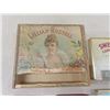 Image 2 : 9 Tobacco Tins + Boxes; Sweet Caporal + Players Flat 50's , Prince Albert, Union Leader, Lillian Rus