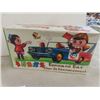 Image 2 : Battery Operated Pressed Tin Command Car Made in China in Original Box 10" Long