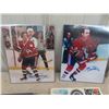 Image 2 : 2 Baseball Gloves, 8 Pennants, Hockey Game, 2 Montreal Canadian Signed Pictures - Cornyer Lafleur