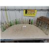 Image 1 : 24 Old Pop Bottles + Wooden Nesbitt's Crate ; Cook, Drewrys, Orange Crush plus more