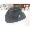 Image 2 : Very Nice ' Bailey' Black Felt Cowboy Hat Sz 7 3/8 New in Box