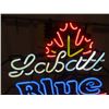 Image 2 : Labatt Blue 4 Color Neon Sign - Works Good