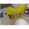 Image 2 : Large Quantity od McDonalds Plastic Cups, Plates, Trays, Mugs