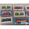 Image 2 : 20 Boxed Model Power HO Scale Box Cars, Grain Cars, Tankers, Caboose, Passenger Car