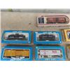 Image 2 : Life Like HO Scale Train Cars in Boxes - 12 Total + 1 Boxed Set of Trees
