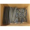 Image 2 : Large Container Full of HO Scale Tracks - some Still in package ; Straight, Curves, Ys and more