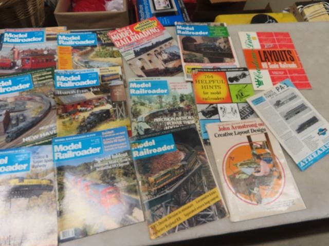 Model Train Magazine Collection 23 Model Railroad Magazines - McSherry Auction Service Ltd.