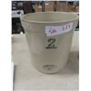 Image 2 : 2 Gal Medalta Crock + 1 Gal Unmarked Crock