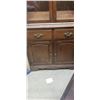 Image 2 : 1 pc China Cabinet with Cupboard  16" x 34" x 65"