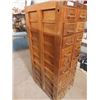 Image 2 : 20 Drawer File Index 19" x 25" x 52.5" Remington Rand-Guardsman