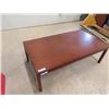 Image 2 : Large Wooded Coffee Table 18" x 30" x 54"