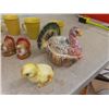 Image 2 : Biscuit JAr, Sunflower Cup + Saucer Pairs, Salt + Pepper Shakers plus more
