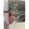 Image 2 : Large Mirror with Etching 30" x 60"