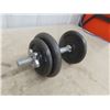 Image 2 : Weider Weights - 32lbs of Weights & 2 Dumbbells