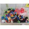 Image 2 : Full Storage Tub of McDonalds Toys  - some in Packaging - some not
