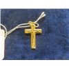 Image 2 : Cross Pedant 14K Gold 3.87gr