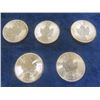 Image 2 : (5) 2014 $5 Silver Coins .9999 Pure