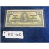 Image 1 : 1937 $20 Canadian Bill