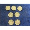 Image 2 : 7 Canadian 50 cent Coins 1969-1974