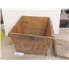 Image 2 : Old Swift Wooden Crate with Lid 14.5" x 12.5" x 13.5"