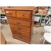 Image 2 : 5 Drawer Wooden Dresser 17" x 30" x 45"