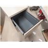 Image 2 : Small 2 Door Filing Cabinet - NO Key 15"x23"x27"