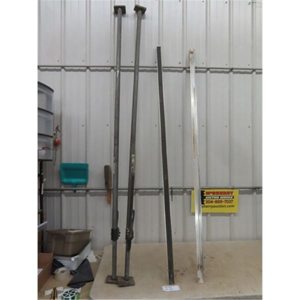Predator Load Box Rails 2 Load Trailer Jacks + Pick Up Truck Box Rails 78