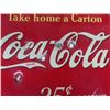 Image 2 : Coca-Cola Double Sided Rack Sign with Bullet Holes Made in USA 13" Wide