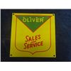 Image 2 : Oliver Sales+ Service Modern Porcelain Sign 10" x 10"